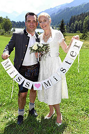 Standesamtliche Hochzeit von Falk Raudies mit Andrea Mühlbauer ( Ex -Frau von Maxi Arland ) © Foto: BrauerPhotos / G.Nitschke 